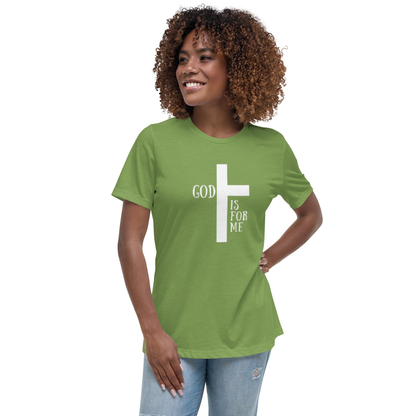 God Is For Me - Women's Relaxed T-Shirt