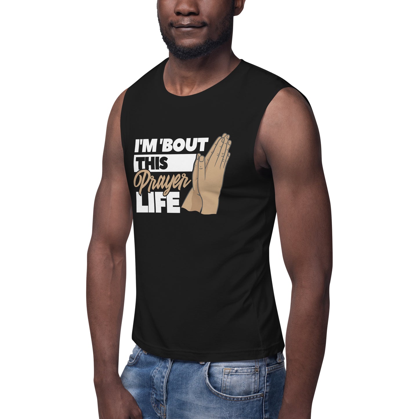 Prayer Life - Muscle Tank Tops