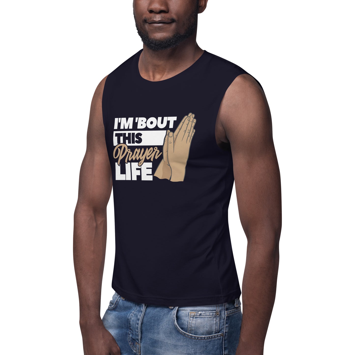 Prayer Life - Muscle Tank Tops