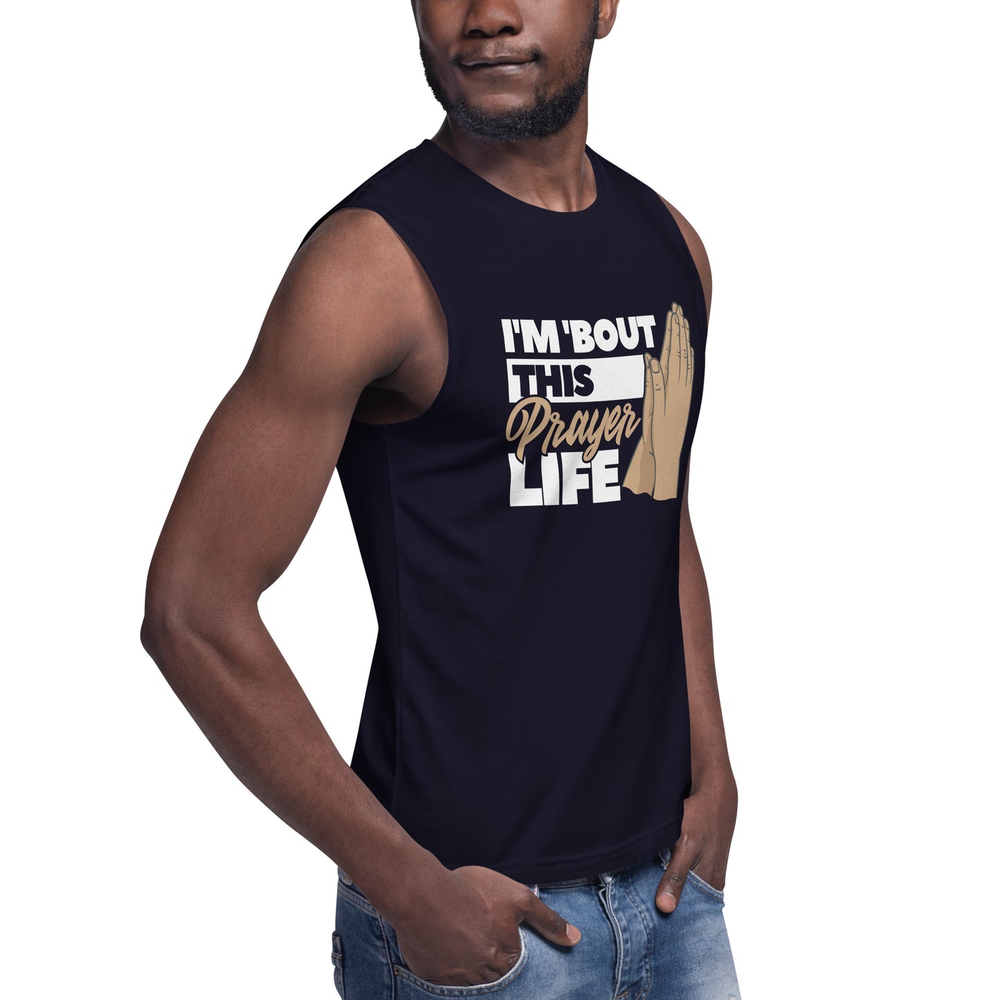 Prayer Life - Muscle Tank Tops