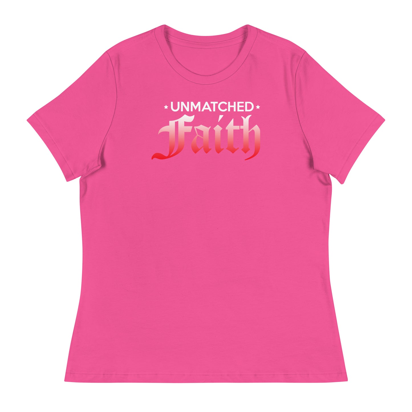 Unmatched Faith - Women's Relaxed T-Shirt